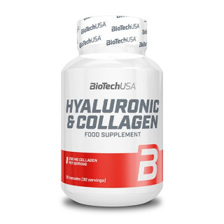 BioTech USA Hyaluronic and Collagen, 30caps