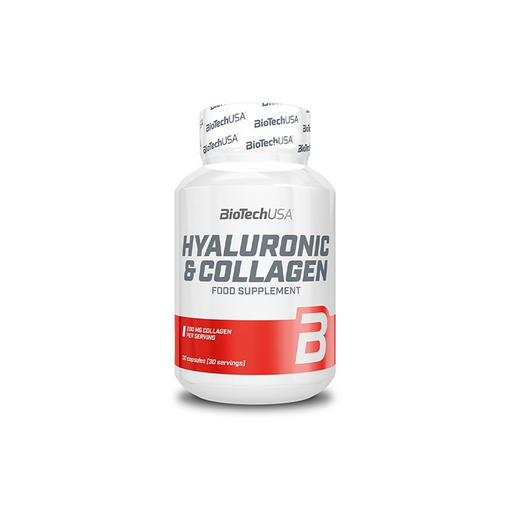 BioTech USA Hyaluronic and Collagen, 30caps