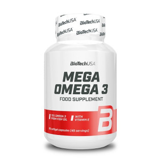 BioTech USA Mega Omega 3 90caps