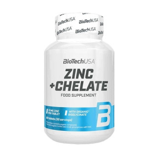 BioTech USA Zinc + Chelate 60tabs