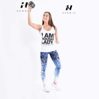 NEBBIA 882 Leggings ART Blue