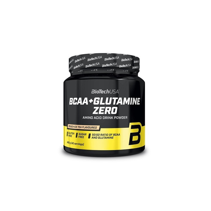 BioTech USA BCAA+Glutamine ZERO 480g